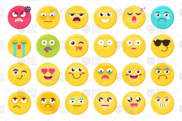 Cute Cartoon Yellow Smiles Emoji Set: A Practical Evaluation