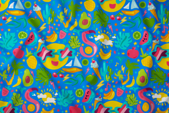 Tropical Summer Seamless Pattern Guide