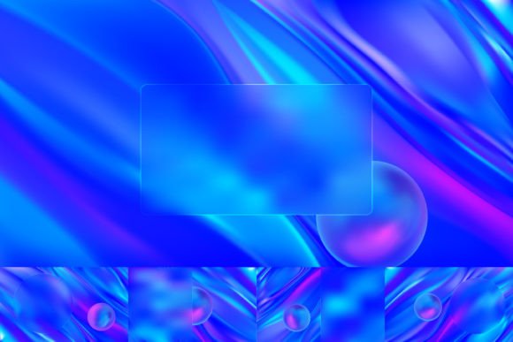 Vector Iridescent Backgrounds: A Practical Evaluation for Design Projects